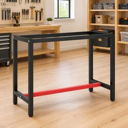 Metal Work Bench Frame with Durable Powder Coated Legs