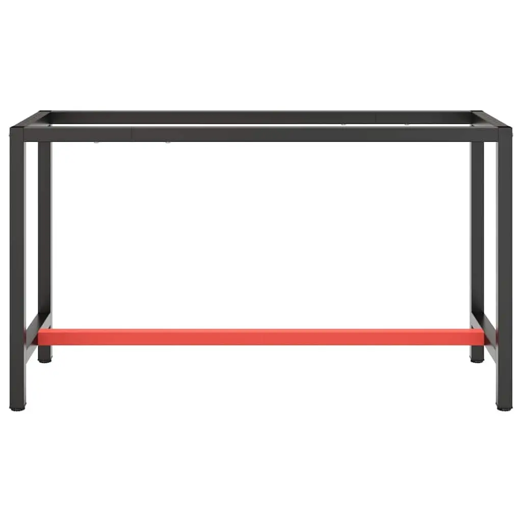 Metal Work Bench Frame with Supportive Structure