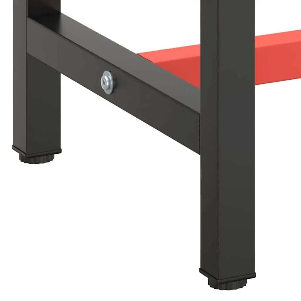 Metal Work Bench Frame with Supportive Structure