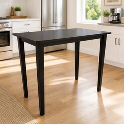 High Top Wooden Bar Table for Kitchen and Dining Room