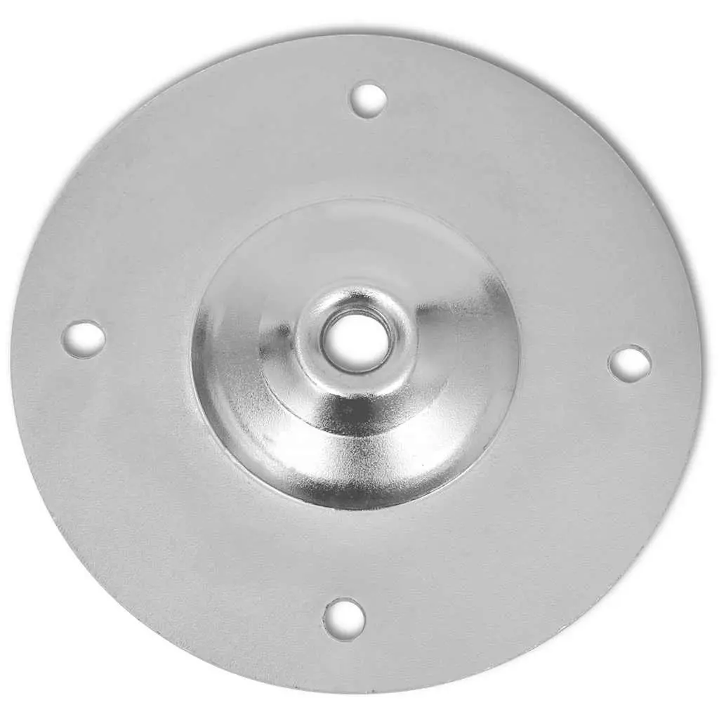 Adjustable Height Chrome Table Legs Set of 2 710mm to 1100mm for Furniture Support