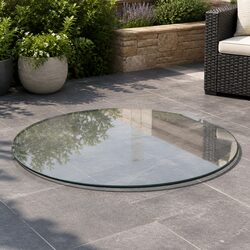 Round 700mm Tempered Glass Table Top for Furniture