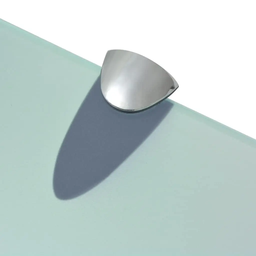 Floating Wall Shelf Tempered Glass 100x10 cm Transparent