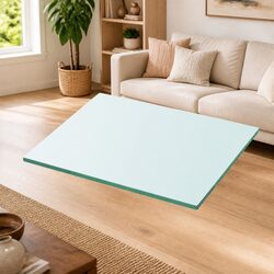 Tempered Glass Wall Shelf 30x25 cm Display Ledge