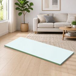 50x15 cm Clear Tempered Glass Wall Shelf Panel