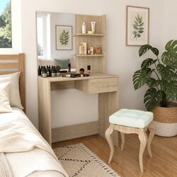 Engineered Wood Dressing Table with Storage Solutions