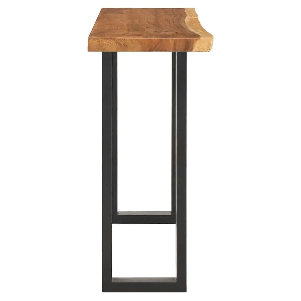 Console Table Solid Suar Wood Brown 110x35x75 cm