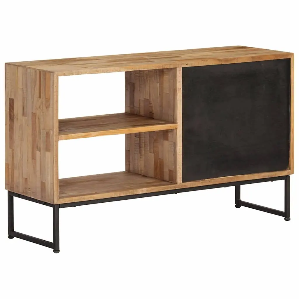TV Cabinet Handmade Rustic Reclaimed Teak Wood Lowboard Brown 90x30x55 cm