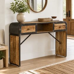 Sideboard 120x30x75cm Antique Style Console Storage