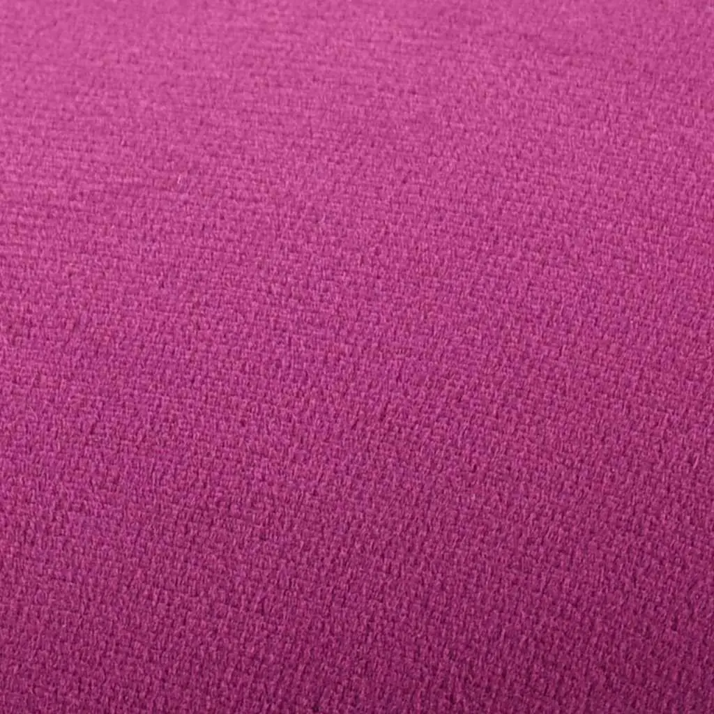 Barrel Stool Velvet Upholstered Purple Lightweight Footrest Ottoman Side Table