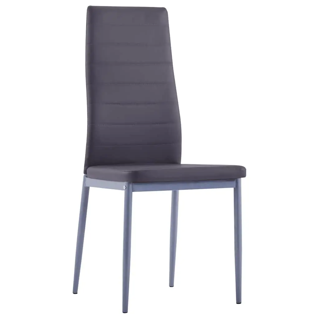Dining Set Modern Comfort 7 Piece Grey