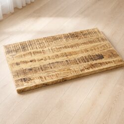 Solid Mango Wood Table Top 60x60cm Brown Replacement