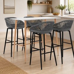 5 Piece Counter Height Bar Set with Stools