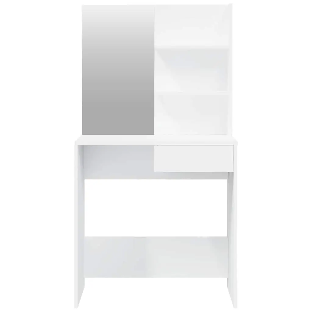 Dressing Table Set Convenience White 74.5x40x141cm