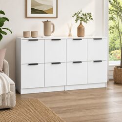 Engineered Wood Sideboards - 2 Pieces, 60x30x70 cm