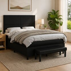 Double Box Spring Bed with Pocket Spring Mattress Specs
