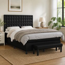 Double Box Spring Bed with Pocket Spring Mattress Specifications
