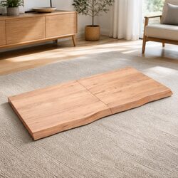 Folding Oak Wood Table Top Replacement Board 120x60cm
