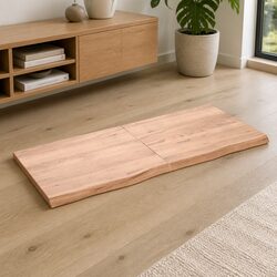Folding Replacement Board Solid Oak 140x60cm