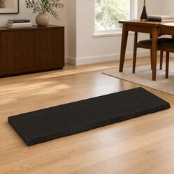 Stylish Dark Brown Solid Oak Table Top 120x40cm