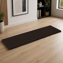Brown Solid Oak Tabletop Replacement Board 180x60cm
