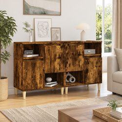 Functional Brown Sideboard Cabinet 60x35x70cm