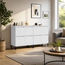Stylish White Sideboards 60x35x70 cm to Complete Your Decor