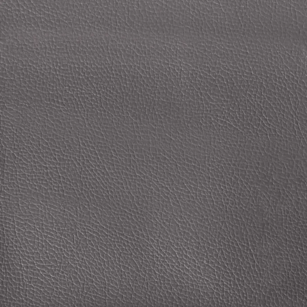 3-Seater Sofa Faux Leather Comfort 180cm Grey