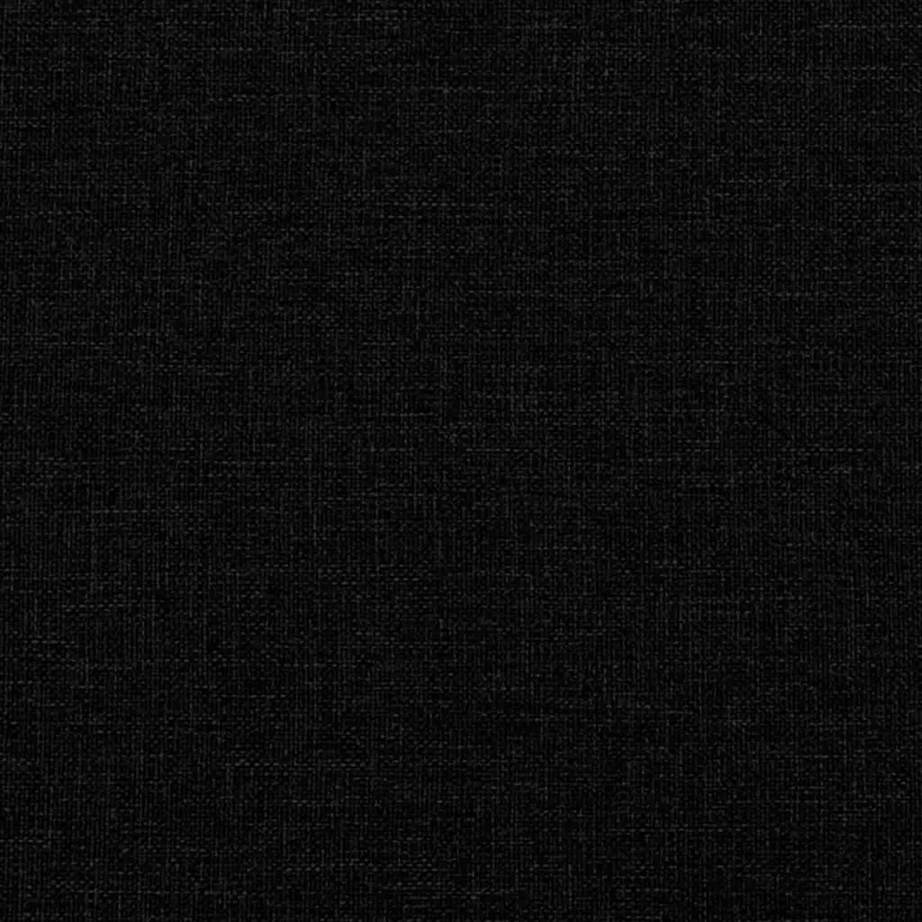 2 Piece Sofa Set Black Fabric Living Room Couch with Pillows Seating Furniture