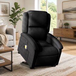 Electric Reclining Massage Chair with Lift Function