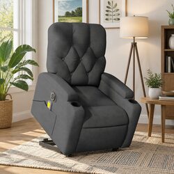 Electric Stand Up Recliner Chair with Massage Function