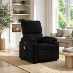 Massage Recliner Chair with Manual Recline and Vibration Points