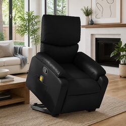 Electric Power Lift Recliner Chair with Massage Features