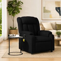Manual Reclining Armchair with Vibration Massage