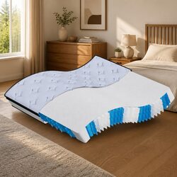 Medium Firm Pocket Spring Mattress Queen 152x203 cm