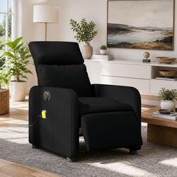 Electric Recliner Massage Chair with Faux Leather Finish