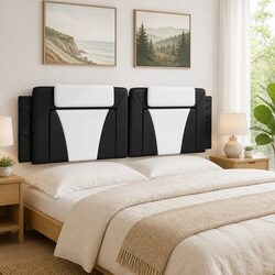180cm Wall Mounted Headboard Cushion in Faux Leather