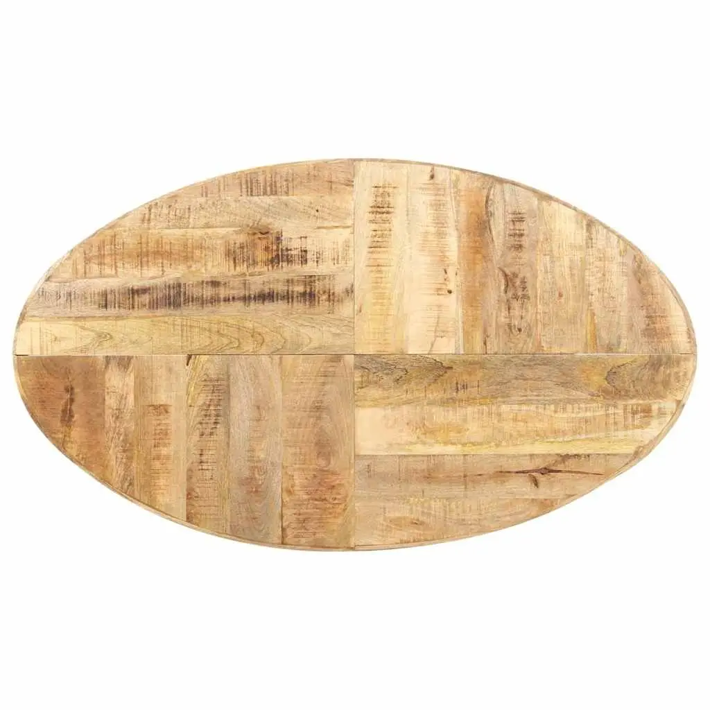 Dining Table Solid Mango Wood Spacious 140x80x75 cm Brown