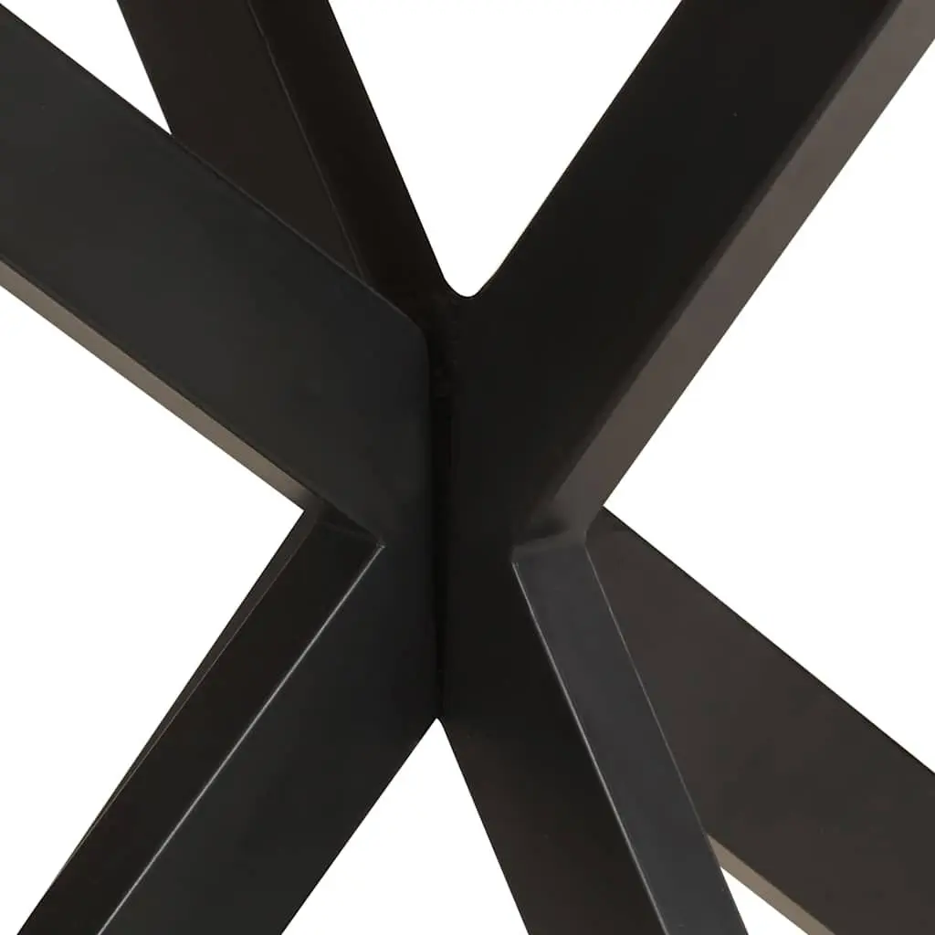 Dining Table Solid Mango Wood Spacious 140x80x75 cm Brown