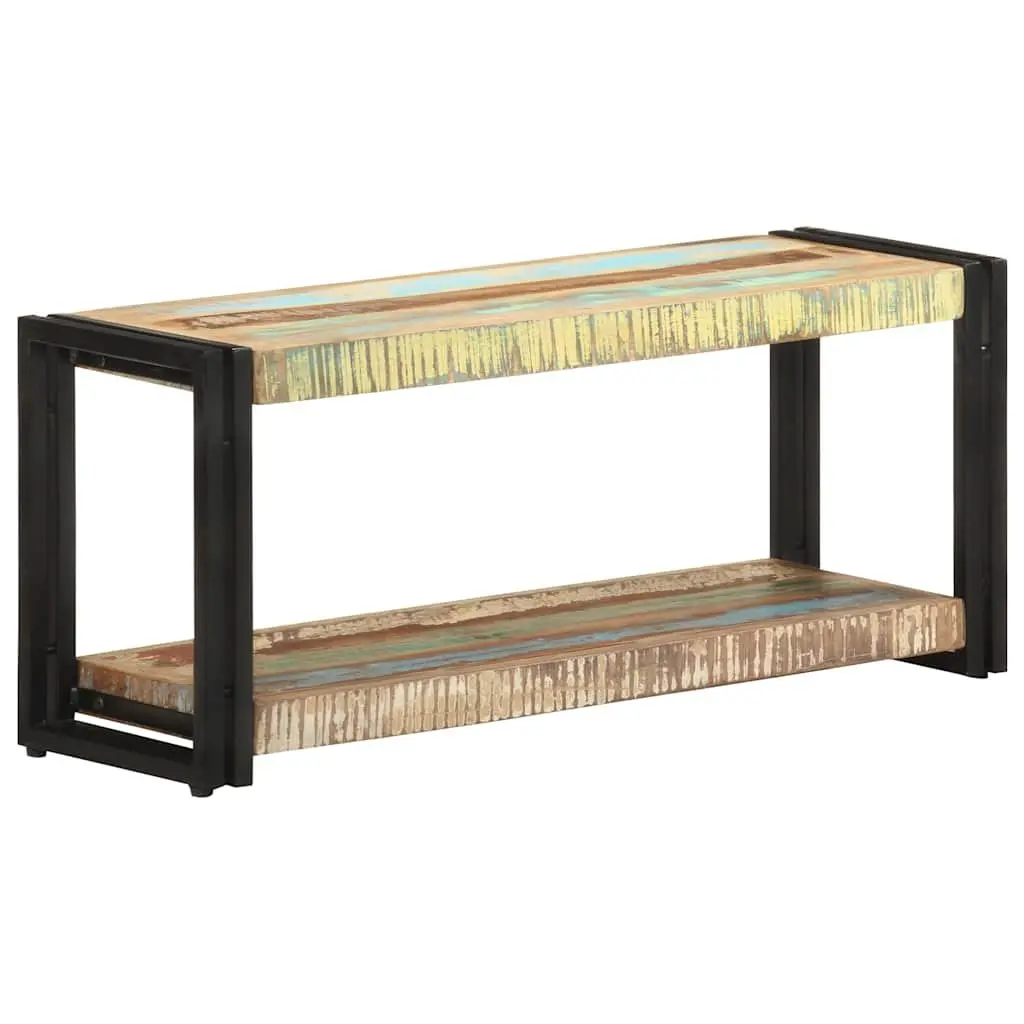 TV Cabinet Vintage Solid Reclaimed Wood 90x30x40cm Brown