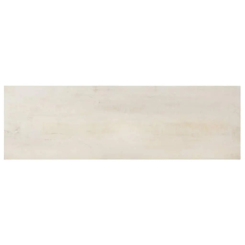 Wooden Console Table Rustic White 115x35x77cm Multifunctional Hall Accent Furniture