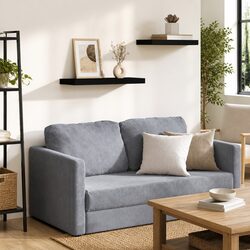 Black Floating Wall Shelf with Invisible Mounting System