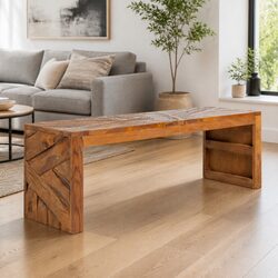 TV Stand Dimensions 110x60x38 cm in Solid Teak Wood