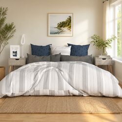 Engineered Wood Bedside Cabinets 2 pcs Grey 40x40x56 cm