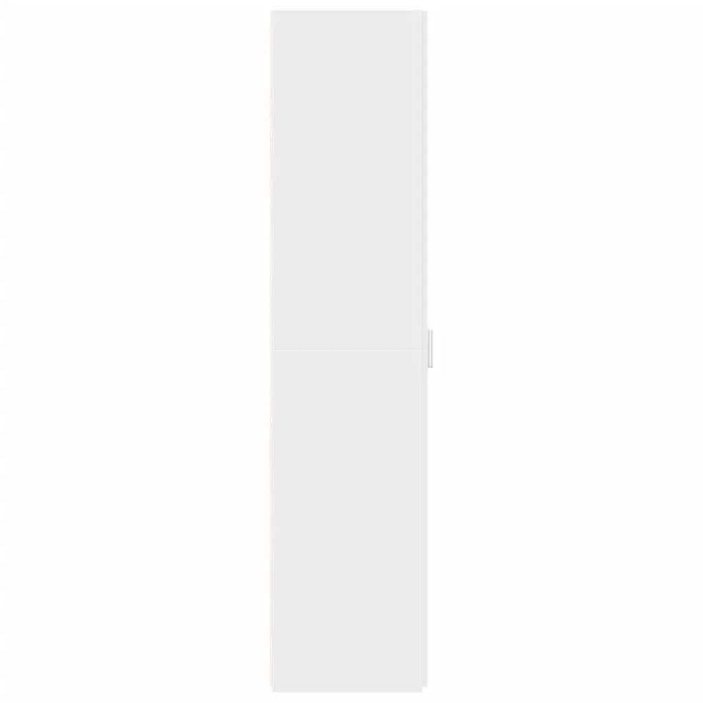 Highboard Storage Cabinet Engineered Wood White 30x42.5x185cm