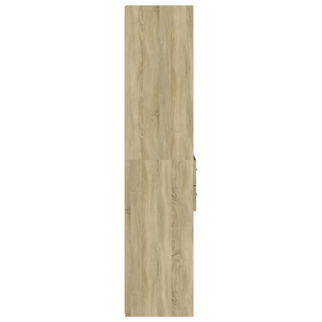 Highboard Storage Cabinet Engineered Wood Brown 40x42.5x185cm