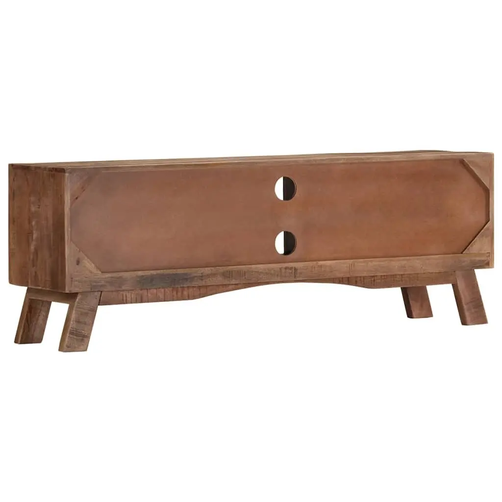 TV Cabinet with Drawers and Shelves 110x30x40 cm Brown