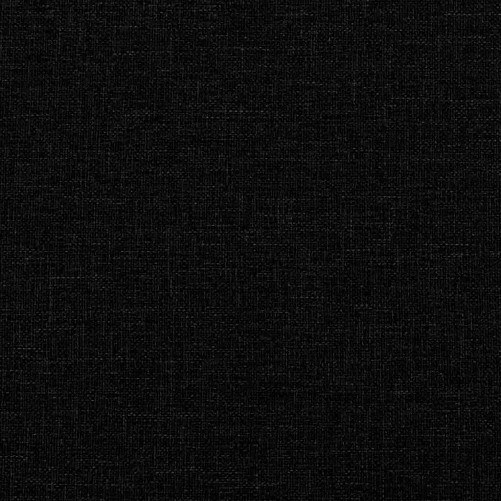 King Single Bed Frame Black Upholstered Fabric Slat Support Bedroom Furniture