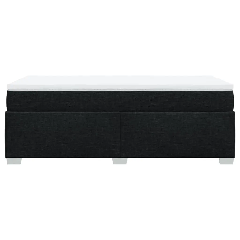 Box Spring Bed Pocket Spring Mattress King Single Fabric Upholstered Grey