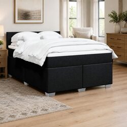 Double Box Spring Bed with Integrated Pocket Spring Mattress